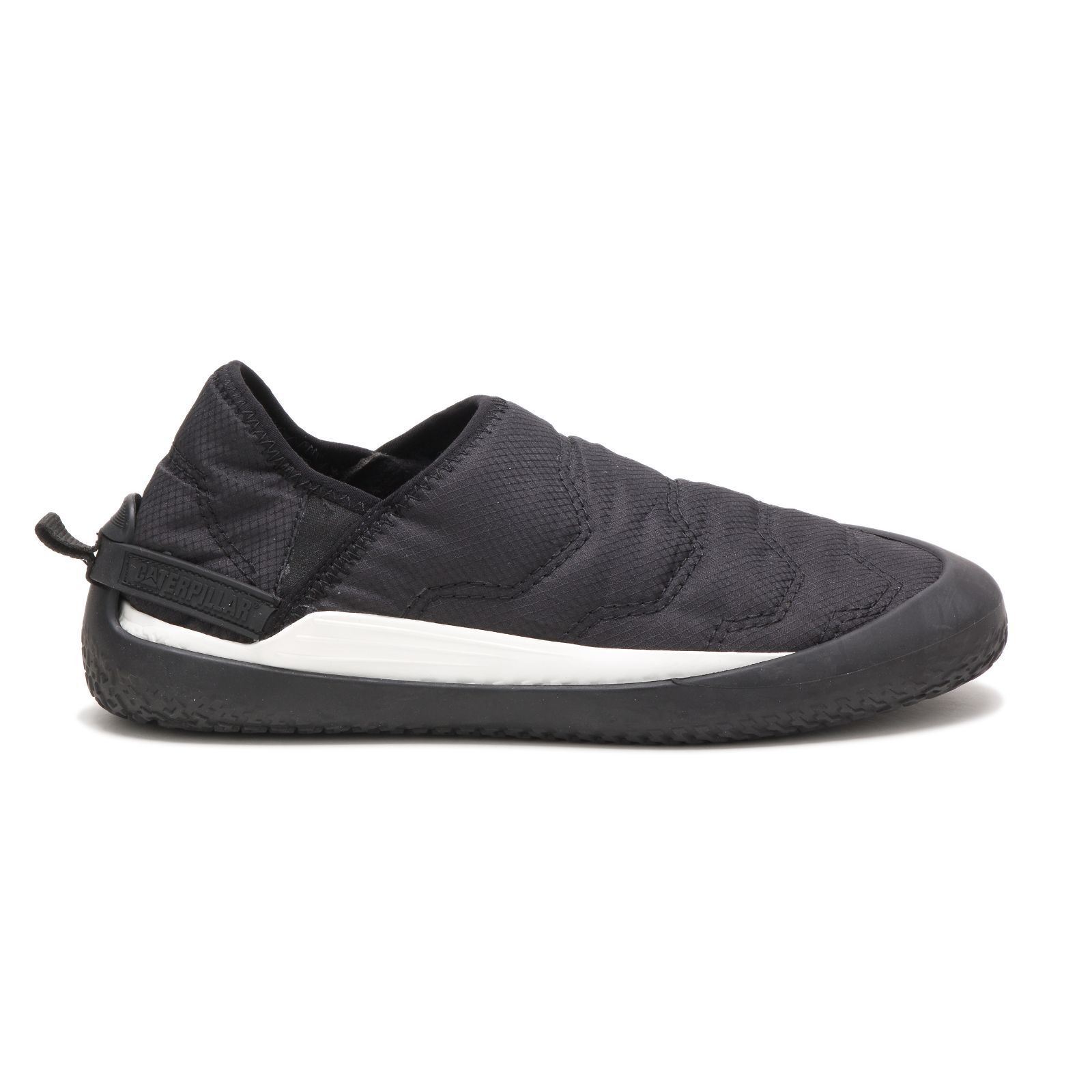 Black Caterpillar Crossover Women's Slip On | Cat-295738