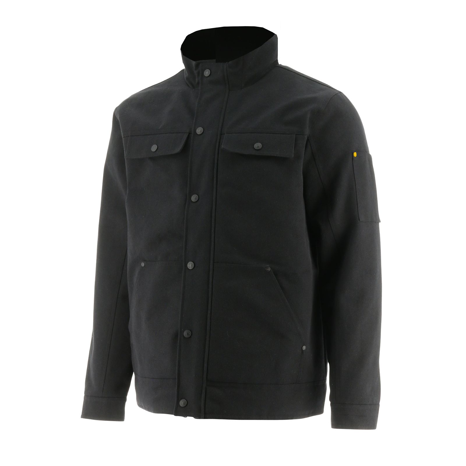 Black Caterpillar Insulated Utility Men's Jackets | Cat-038541