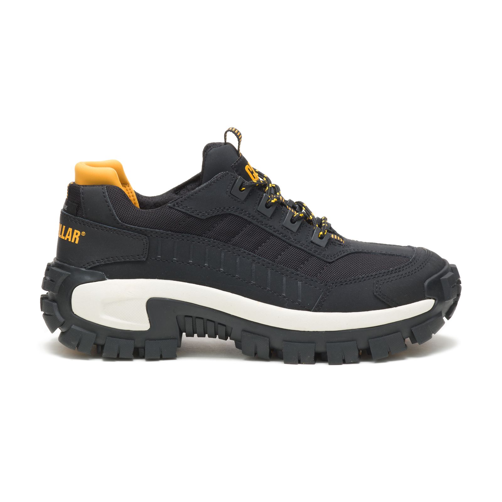 Black Caterpillar Invader Steel Toe Men's Work Shoes | Cat-634570