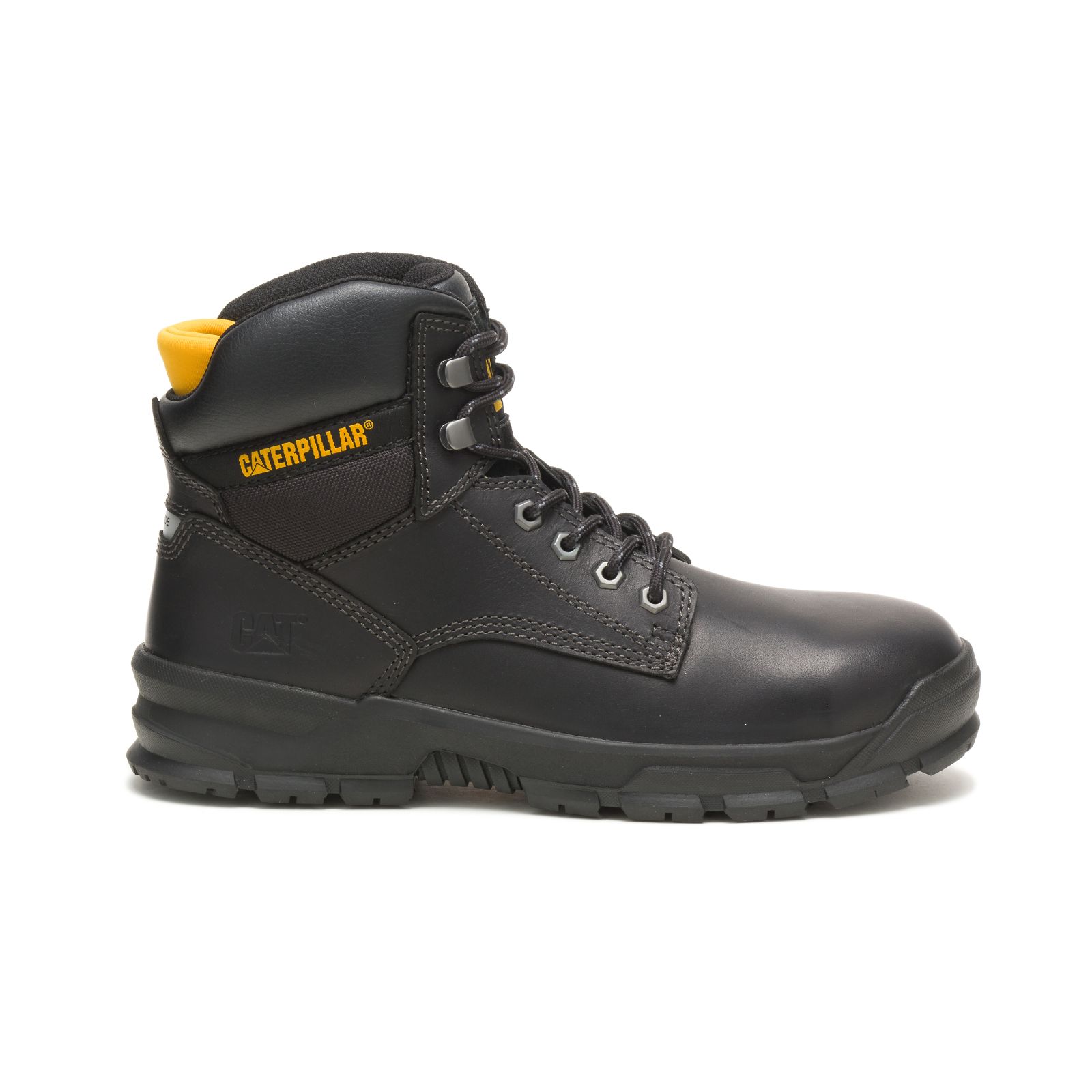 Black Caterpillar Mobilize Alloy Toe Men's Work Boots | Cat-962317