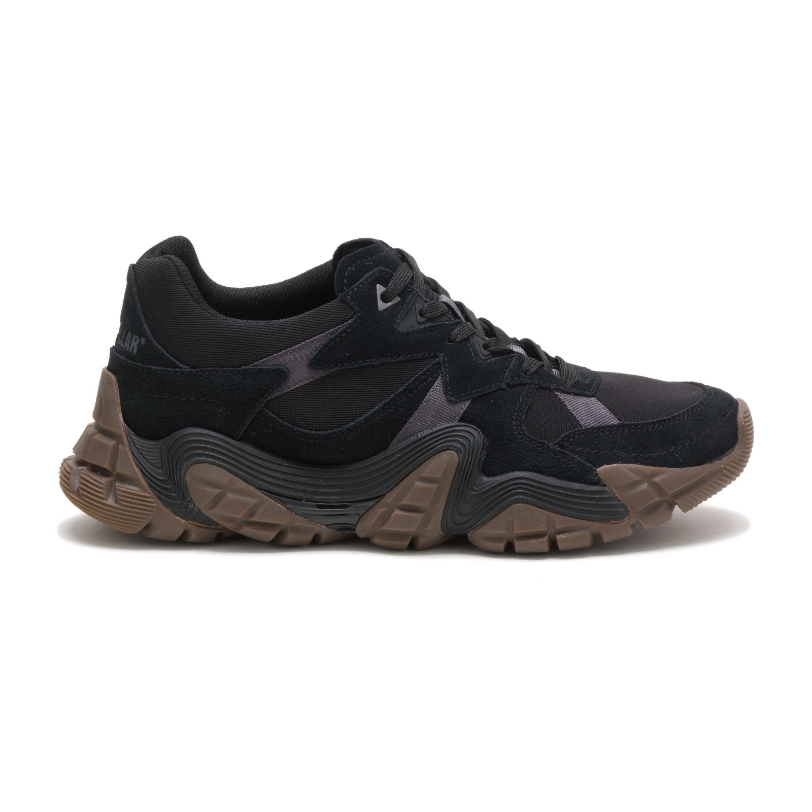 Black Caterpillar Vapor Men's Sneakers | Cat-056389