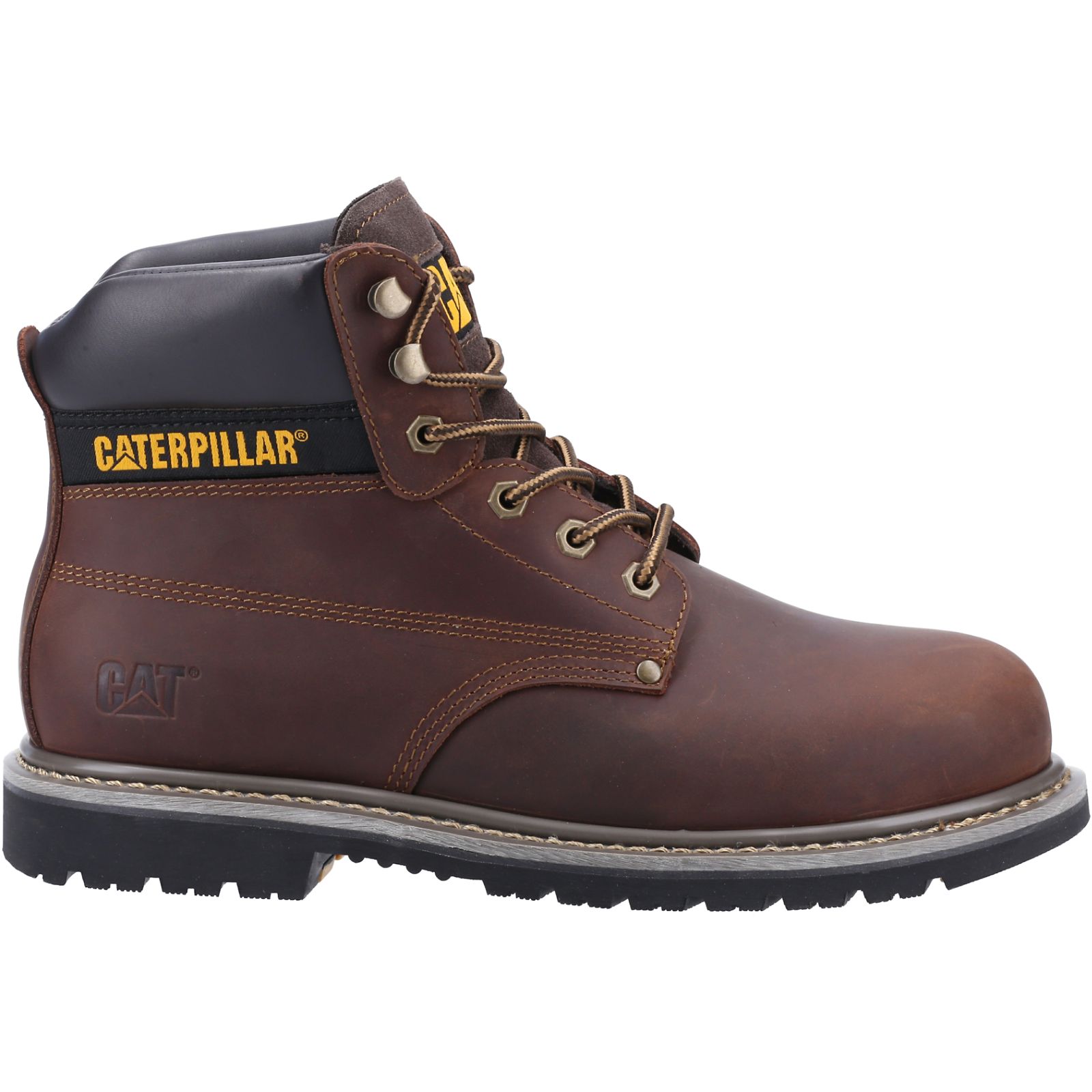 Brown Caterpillar Powerplant St Hro Sra Men's Work Boots | Cat-528039