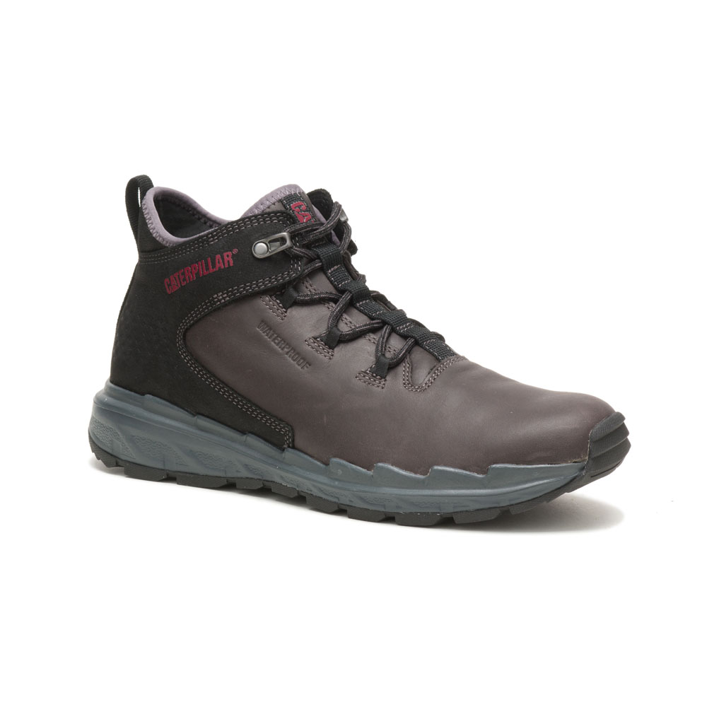 Brown Caterpillar Stratify Wp Men's Sneakers | Cat-619372