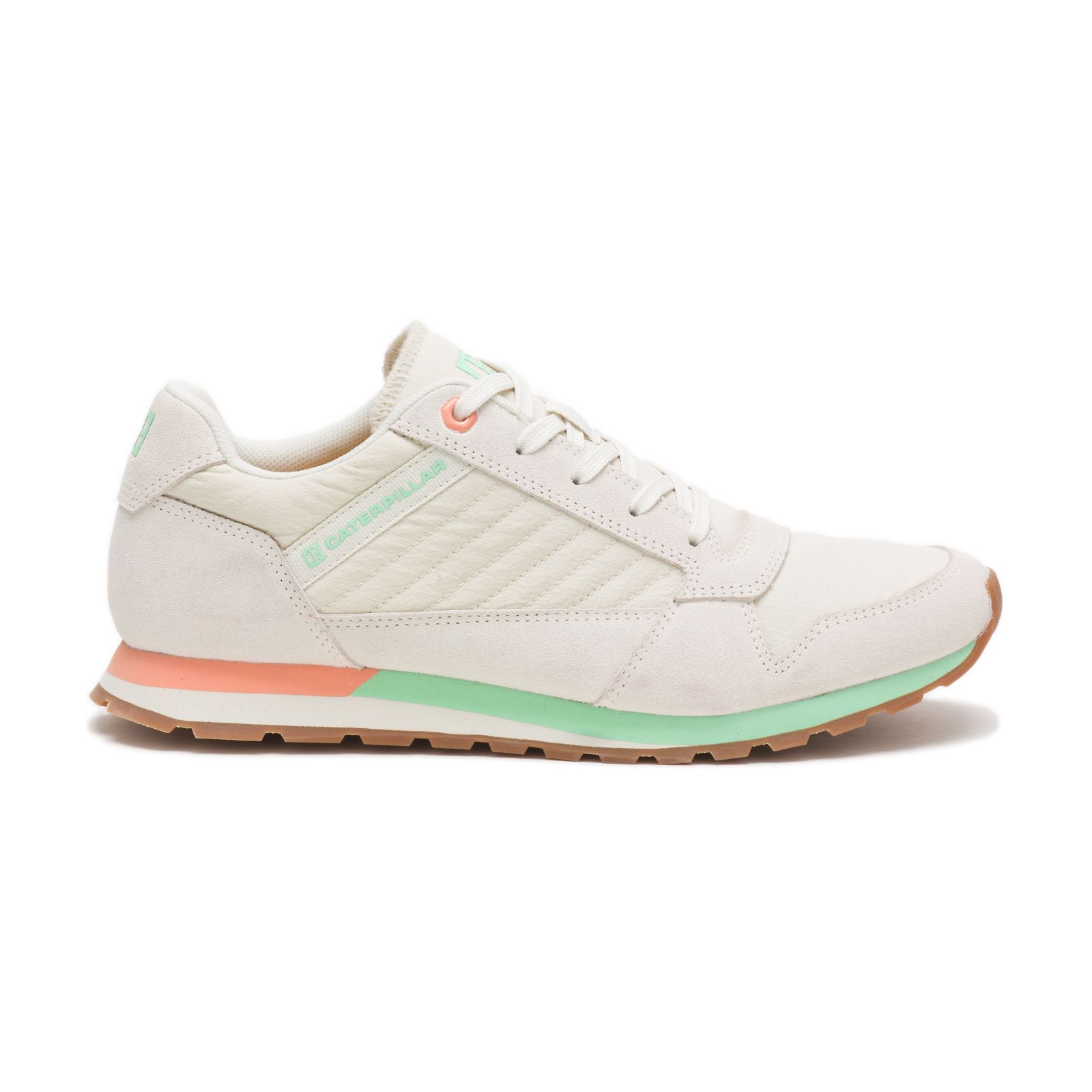 Light Grey/Green Grey Caterpillar Code Ventura Women's Sneakers | Cat-304268