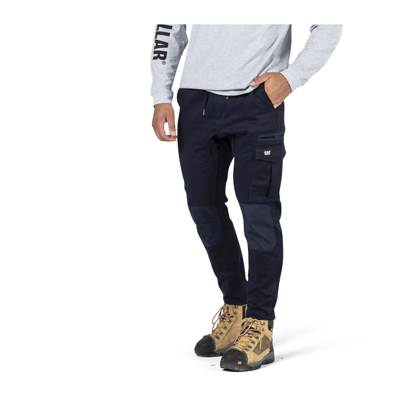Navy Caterpillar Dynamic Men's Pants | Cat-658349