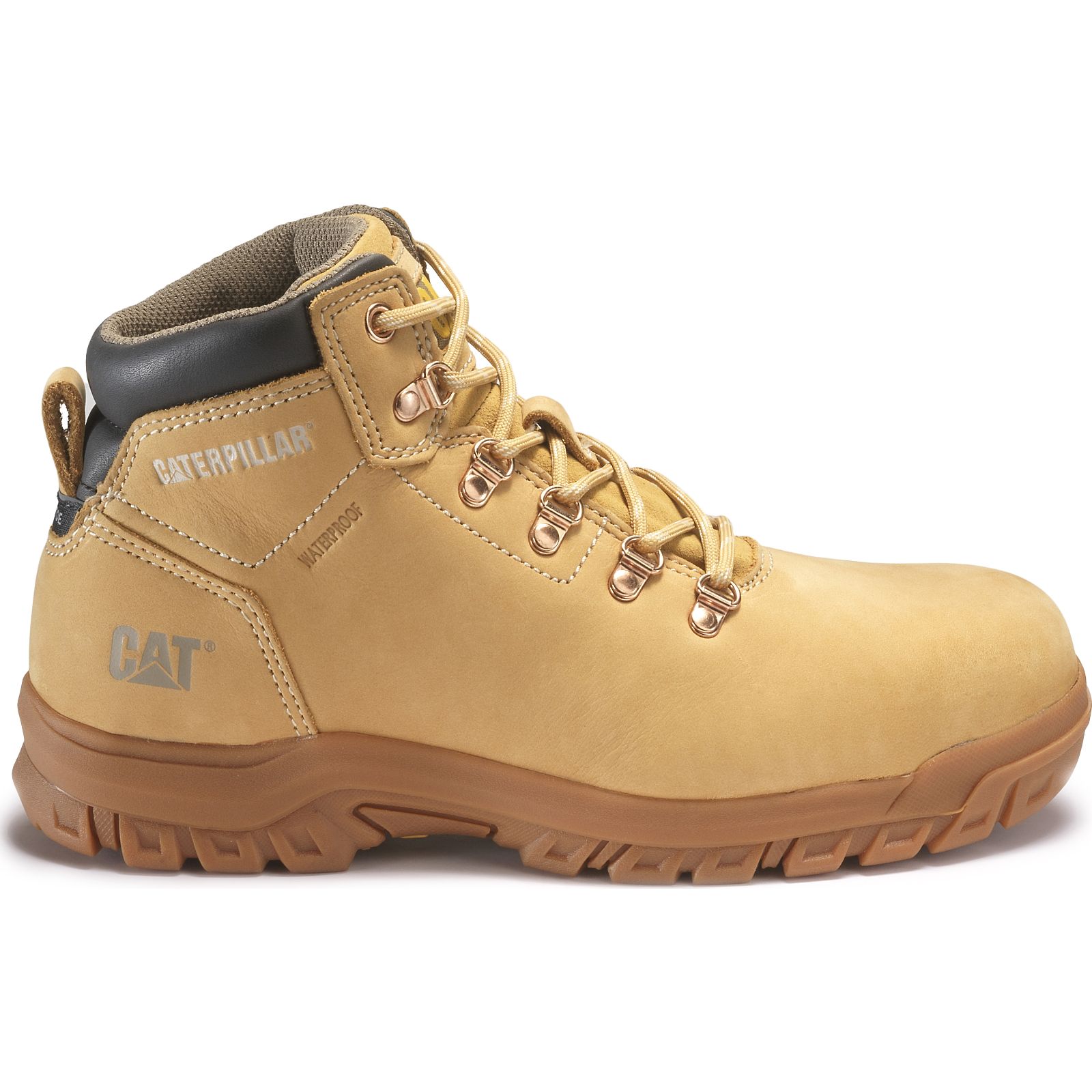 Orange Caterpillar Mae Steel Toe S3 Hro Wr Sra Women's Work Boots | Cat-724965