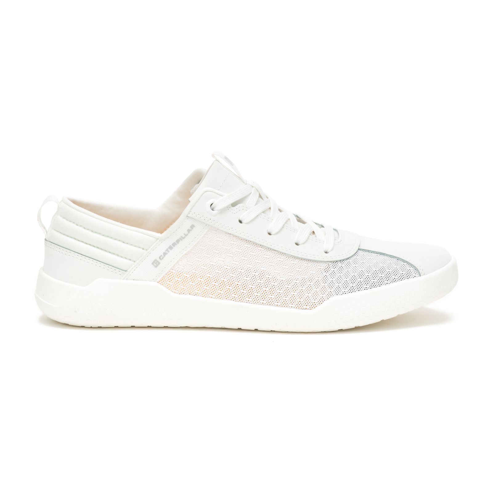 White Caterpillar Code Hex Vent Men's Sneakers | Cat-581943