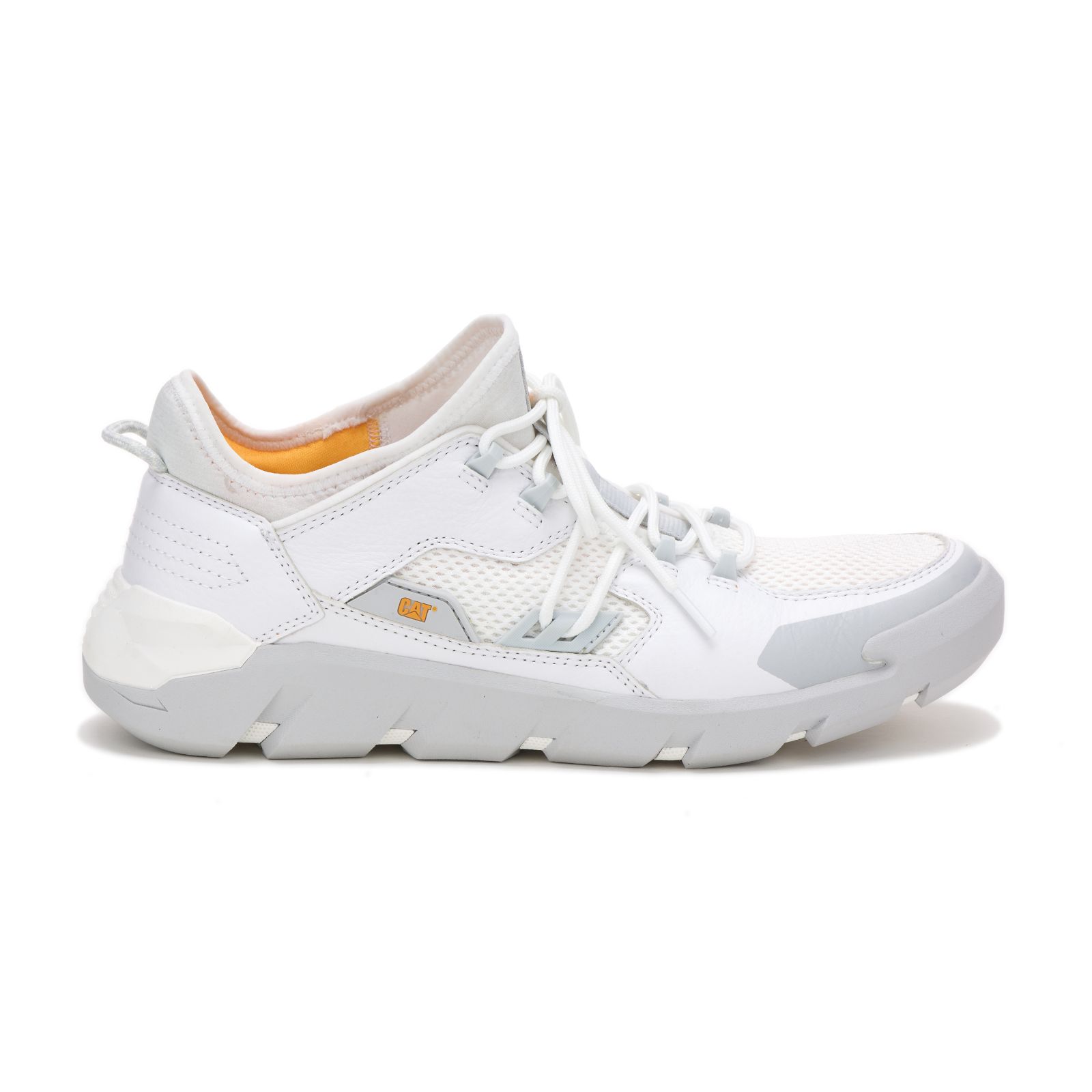 White Caterpillar Crail Men's Sneakers | Cat-694378